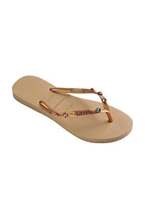 Havaianas Slim Luxury Golden  Kadın Gold Terlik