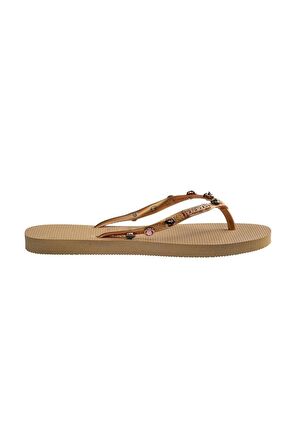 Havaianas Slim Luxury Golden  Kadın Gold Terlik