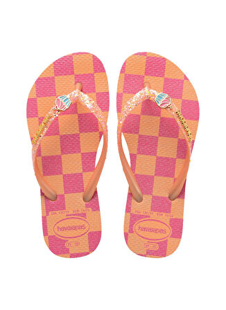 Havaianas Şeftali Kız Çocuk Terlik SLIM GLITTER TRENDY