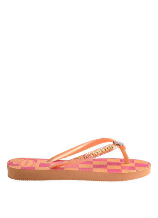 Havaianas Şeftali Kız Çocuk Terlik SLIM GLITTER TRENDY