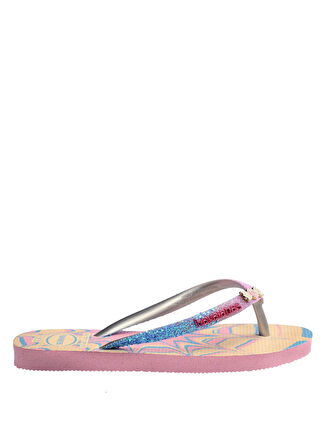 Pembe Kız Çocuk Terlik  SLIM GLITTER TRENDY