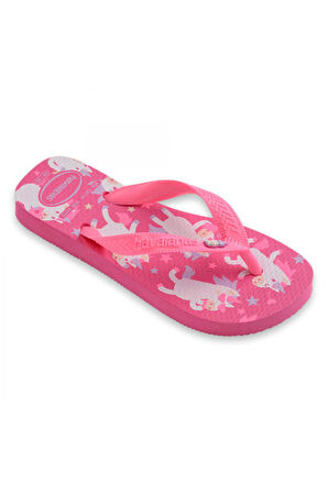 Havaianas 4103405 Kids Fantasy Parmak Arası Pembe Kız Çocuk Terlik