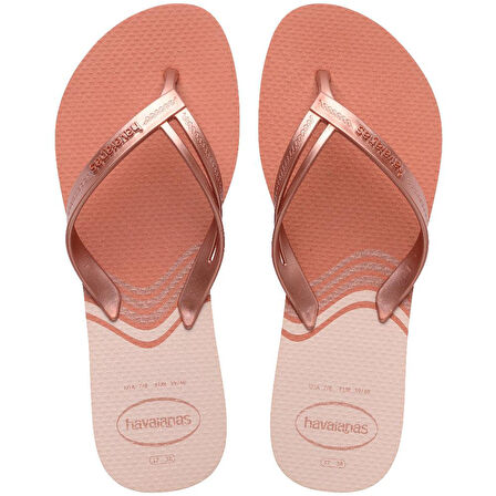 HAVAIANAS Elegance Print Pink Clay Parmak Arası Terlik 4148804-9259