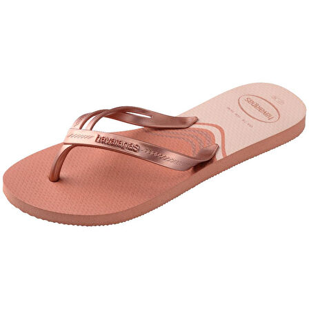 HAVAIANAS Elegance Print Pink Clay Parmak Arası Terlik 4148804-9259