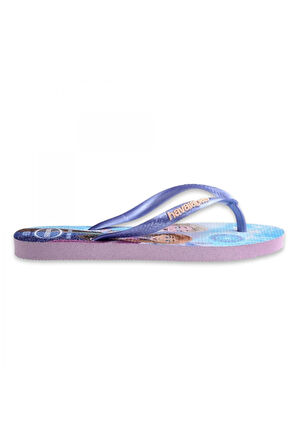 Havaianas 4123328 Kids Slim Princess Parmak Arası Açık Mavi Kız Çocuk Terlik