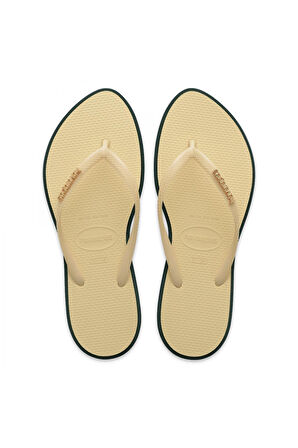 Havaianas 4149584 Sslim Point Parmak Arası Bej Kadın Terlik