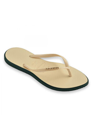 Havaianas 4149584 Sslim Point Parmak Arası Bej Kadın Terlik