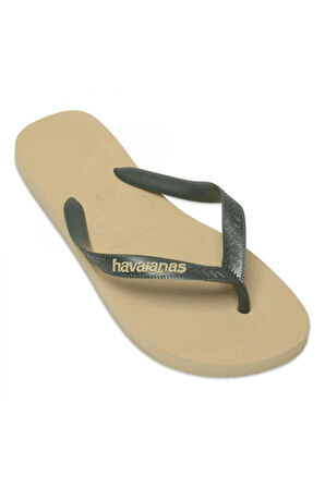 Havaianas 4147522 Top Logo Pop Up Parmak Arası Bej Unisex Terlik