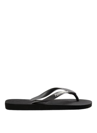 Havaianas Siyah Erkek Plaj Terliği TOP LOGO POP