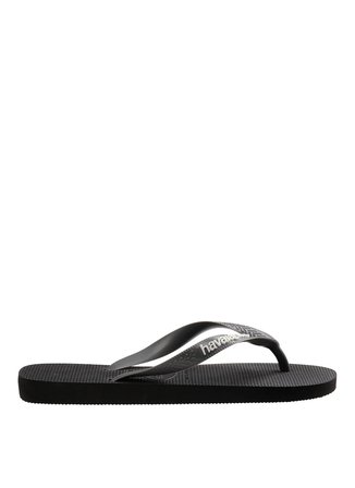 Havaianas Siyah Erkek Plaj Terliği TOP LOGO POP