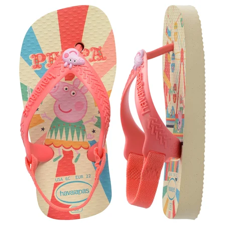 Havaianas Baby Peppa Pig Çocuk Parmak Arası Terlik 4145980 Mercan