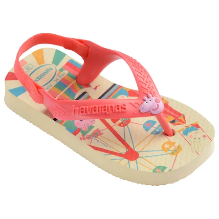 Havaianas Baby Peppa Pig Çocuk Parmak Arası Terlik 4145980 Mercan