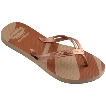 HAVAIANAS Elegance Print Pink Gold Parmak Arası Terlik 4148804-3581