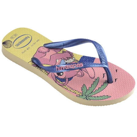 Havaianas Kids Slim Disney Buttercream Çocuk Parmak Arası Terlik 4150250 Crema