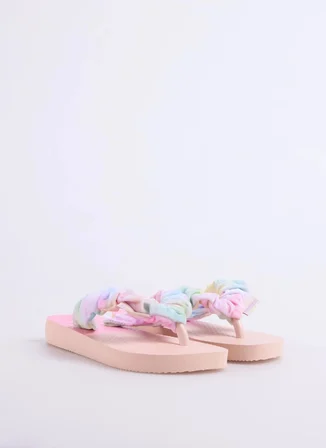 Havaianas Pembe Kız Çocuk Terlik FLUFFY