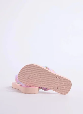 Havaianas Pembe Kız Çocuk Terlik FLUFFY