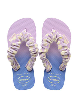 Havaianas Mor Kız Çocuk Terlik FLUFFY