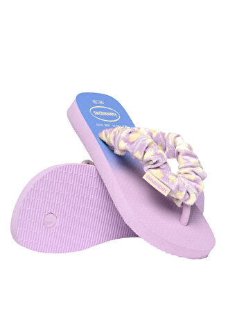 Havaianas Mor Kız Çocuk Terlik FLUFFY