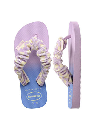 Havaianas Mor Kız Çocuk Terlik FLUFFY