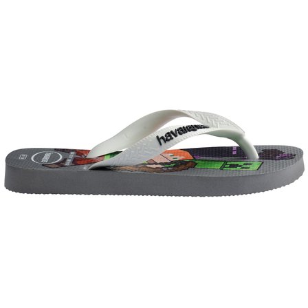 Havaianas Kids Minecraft Çocuk Parmak Arası Terlik 4145125 Gri