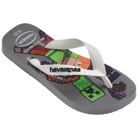 Havaianas Kids Minecraft Çocuk Parmak Arası Terlik 4145125 Gri