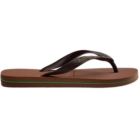 HAVAIANAS Brasil Logo Kahverengi Parmak Arası Terlik 4110850-2815