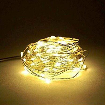 5 METRE GÜN IŞIĞI PİLLİ LED IŞIK GÜN IŞIĞI LED IŞIK YILBAŞI AĞACI IŞIĞI NOEL IŞIĞI WARM LİGHT CHRİSTMAS LED PARLAK PERİ LED IŞIK