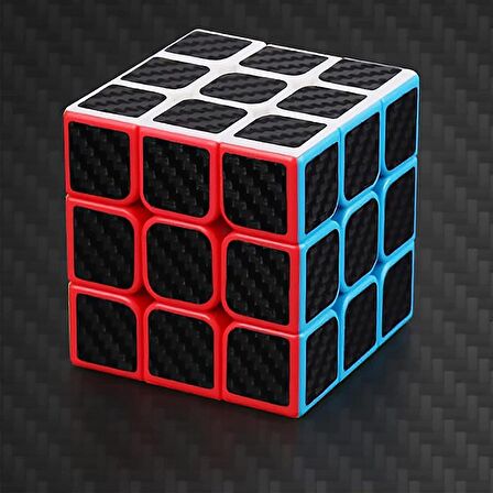 VİP KALİTE FİBER KARBON 3X3 ZEKA KÜPÜ 3X3 SABIR KÜPÜ 3X3 FİBER CARBON RUBİKS CUBE AKIL OYUNLARI