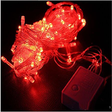 RED COLORS LED LİGHT 10 METRE KIRMIZI LED IŞIK KIRMIZI İP LED IŞIK KABLO IŞIK 220V FİŞLİ KIRMIZI IŞIK