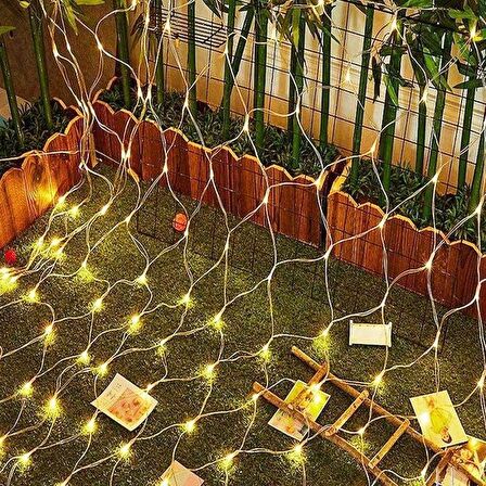DEKOR RAMAZAN IŞIKLARI AĞ LED IŞIK GÜN IŞIĞI AĞ LED IŞIK EKLEMELİ WARM LİGHT LED IŞIK ÖRÜMCEK AĞI IŞIĞI