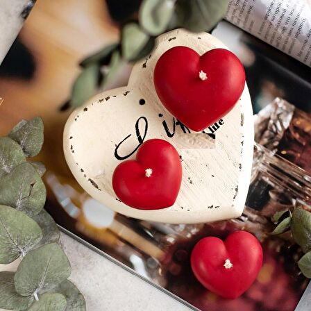 12 PCS HEART RED FLOATİNG WATER CANDLE VIP KALİTE 12 ADET KIRMIZI SU MUMU SUDA YÜZEN MUM KIRMIZI MUM