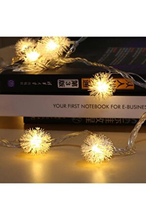 GÜN IŞIĞI KİRPİ TOP LED IŞIK KİRPİ GÜN IŞIĞI LED IŞIK NOEL DEKORASYON IŞIĞI ÇAM AĞACI IŞIĞI 220V