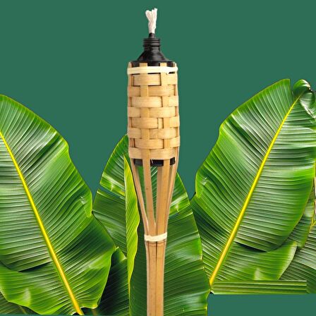 10 PCS 90 CM BAMBOO TORCH 10 ADET VIP 90 CM BAMBU MEŞALE BAHÇE AYDINLATMA KIR DÜĞÜNÜ KORTEJ IŞIKLARI