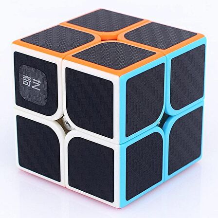 PROFESSIONAL 2X2 QY SPEED CUBE 2X2 CORBON FİBER CUBE VIP 2X2 ZEKA KÜPÜ 2X2 HIZ KÜPÜ 2X2 RUBİKS CUBE