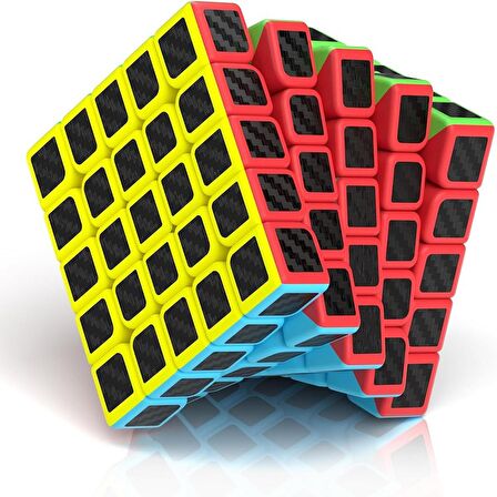2 SET VIP PROFESSIONAL QY SPEED CUBE CORBON FİBER CUBE VIP 2Lİ SET 4X4 5X5 ZEKA KÜPÜ RUBİKS CUBE