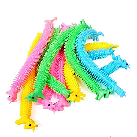 4 ADET DUYUSAL STRES OYUNCAĞI UZAYAN BİLEKLİK 4 PCS COLOURFUL SENSORY FİDGET TOY ANTİ STRESS TOYS