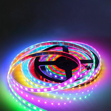 IP65 HORTUM IŞIK VIP RGB 7 METRE 335 LED RGB HORTUM LED IŞIK DIS MEKAN SU GEÇİRMEZ RENKLİ LED IŞIK