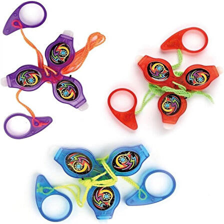 3 ADET VIP RENKLİ LED IŞIKLI FIRFIR KIRMIZI FIRFIR MAVİ FIRFIR MOR FIRFIR YENİ NESİL IŞIKLI OYUNCAK