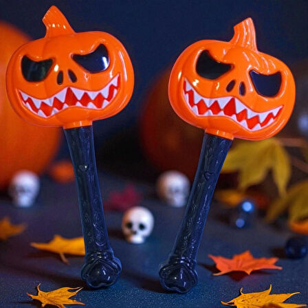 5 ADET CADILAR BAYRAMINA ÖZEL PARTİ IŞIĞI BAL KABAĞI IŞIKLI ÇUBUK HALLOWEN LED LİGHT IŞIKLI ÇUBUK