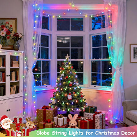 VIP PROFESYONEL 50 METRE RENKLİ TOP LED IŞIK ULTRA PARLAK LED IŞIK YILBAŞI AĞACI IŞIĞI DIŞ MEKAN