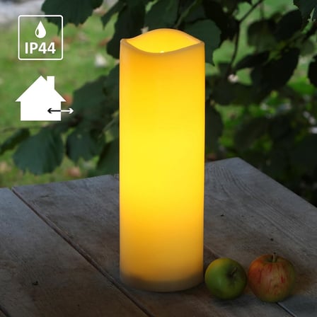 YÜKSEK KALİTE 11 ADET 15 CM LED IŞIKLI MUM GÜN IŞIĞI ALEV EFEKTLİ TİTREK YANAN LED MUM BÜYÜK BOY