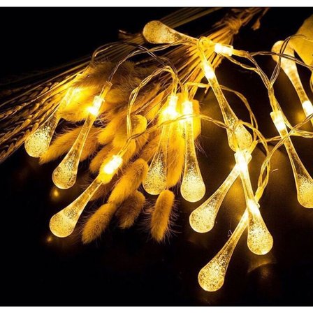 YÜKSEK KALİTE PROFESYONEL SU DAMLASI GÜN IŞIĞI LED IŞIK 7 METRE 49LED 220V EKLEMELİ NOEL AĞACI IŞIĞI