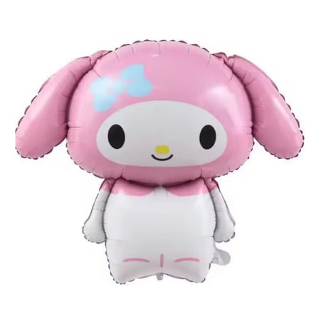 VIP YÜKSEK KALİTE 5 ADET DEV MY MELODY FOLYO BALON 65 CM MY MELODY BALON MY MELODY KONSEPT BALON