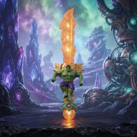 58 CM TURUNCU LED IŞIKLI HULK KILIÇ TURUNCU LED IŞIKLI ÇUBUK YILBAŞI PARTİ IŞIKLARI PARTİ AKSESUARI
