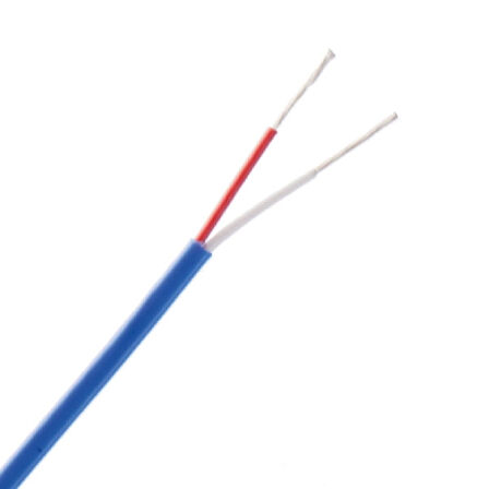 K Tipi (NiCr-Ni) JIS (Kırmızı-Beyaz) Teflon Termokupl Kablosu Mono 2x0,50 3 Metre
