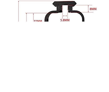 Tabanca İçin   Polimer Naylon  Fener, Lazer  Üst Ray  22mm