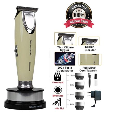 Mac3 Tc-9999 T-Cut Teknolojili Şarjlı Tıraş Makinesi