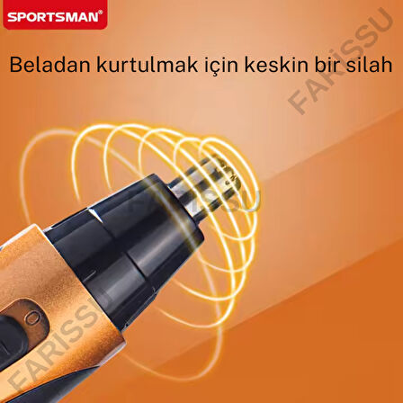 SPORTSMAN SM-410S – Profesyonel ve Çok Amaçlı Kişisel Bakım Seti