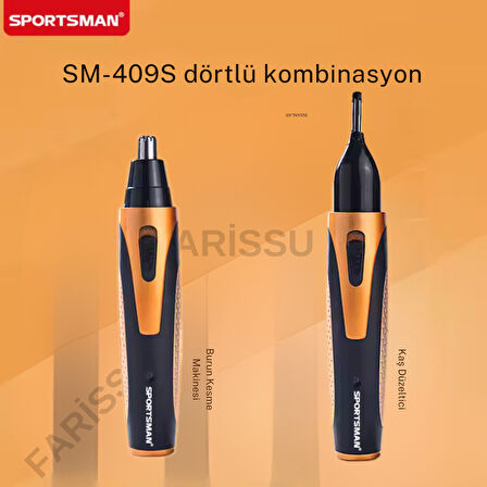 SPORTSMAN SM-410S – Profesyonel ve Çok Amaçlı Kişisel Bakım Seti