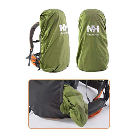 Naturehike 55+5 Lt Trekking Sırt Çantası YEŞİL